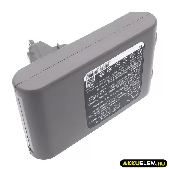 Utángyártott Dyson porszívó Li-ion akkumulátor 21.6V 1500mAh 965874-02, 205794-01/04 - CameronSino