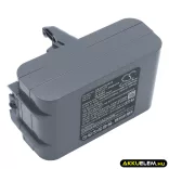 Utángyártott Dyson porszívó Li-ion akkumulátor 21.6V 4000mAh 965874-02, 205794-01/04 - CameronSino