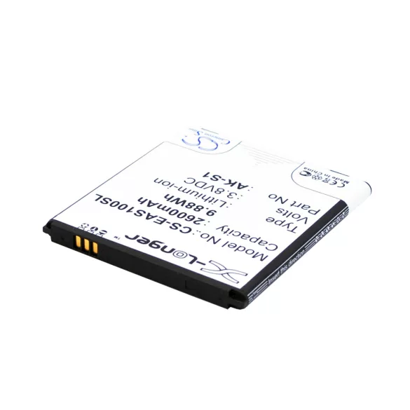 Utángyártott Emporia mobil Li-ion akkumulátor 3.8V 2600mAh AK-S1, AK-S1(V1.0) - CameronSino