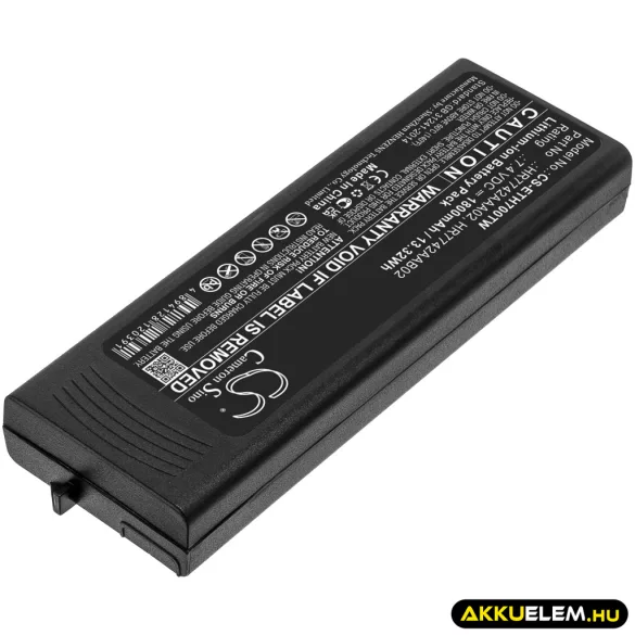 Utángyártott Cassidian adó-vevő rádió Li-ion akkumulátor 7.4V 1800mAh HR7742AAA02, HR7742AAB02 - CameronSino