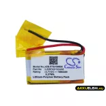 Utángyártott FitBit Okosóra Li-Polymer akkumulátor 3.7V 100mAh LSSP491524AE - CameronSino