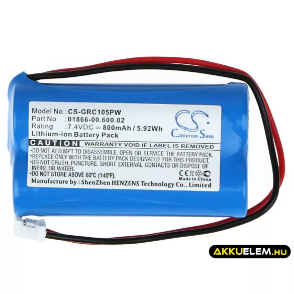 Utángyártott Gardena Kertészeti eszköz Li-ion akkumulátor 7.4V 800mAh 01866-00.600.02 - CameronSino