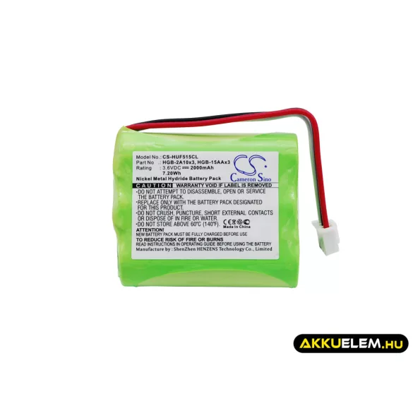 Utángyártott Verizon Hotspot Ni-MH akkumulátor 3.6V 2000mAh - CameronSino