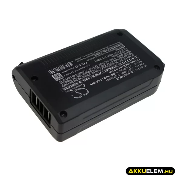 Utángyártott Hoover porszívó Li-ion akkumulátor 18V 3000mAh BH50000, 302723001 - CameronSino