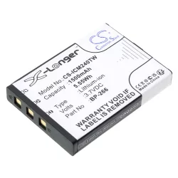   Utángyártott Polmar adó-vevő rádió Li-ion akkumulátor 3.7V 1500mAh PB-19 - CameronSino