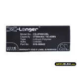 Utángyártott Apple mobil Li-Polymer akkumulátor 3.8V 2750mAh 616-00042 - CameronSino