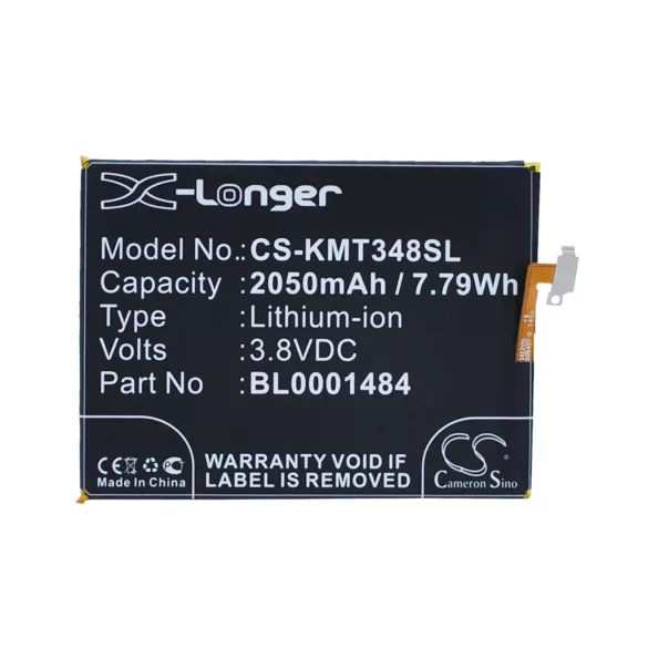 Utángyártott KAZAM mobil Li-ion akkumulátor 3.8V 2050mAh BL0001484 - CameronSino