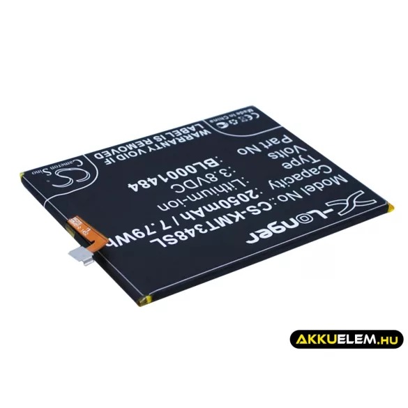 Utángyártott KAZAM mobil Li-ion akkumulátor 3.8V 2050mAh BL0001484 - CameronSino