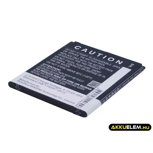 Utángyártott KAZAM mobil Li-ion akkumulátor 3.7V 2000mAh TR4L50, TR4L50-CBCMB10001885 - CameronSino