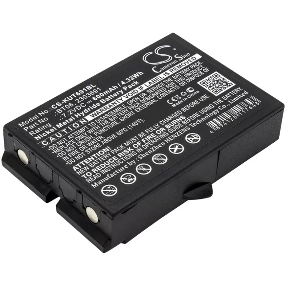 Utángyártott Ikusi Daru távirányító Ni-MH akkumulátor 7.2V 600mAh BT06, 2303691 - CameronSino