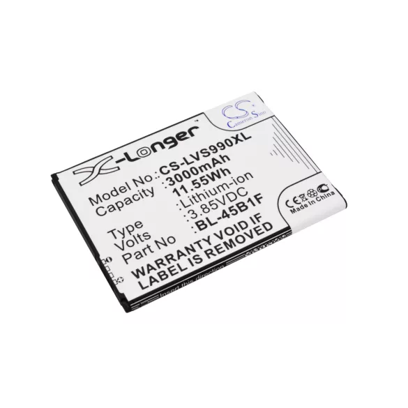 Utángyártott LG mobil Li-ion akkumulátor 3.85V 3000mAh BL-45B1F, EAC63118201 - CameronSino