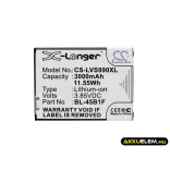 Utángyártott LG mobil Li-ion akkumulátor 3.85V 3000mAh BL-45B1F, EAC63118201 - CameronSino