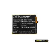 Utángyártott Mobistel mobil Li-Polymer akkumulátor 3.8V 2400mAh EK16321A100679 - CameronSino