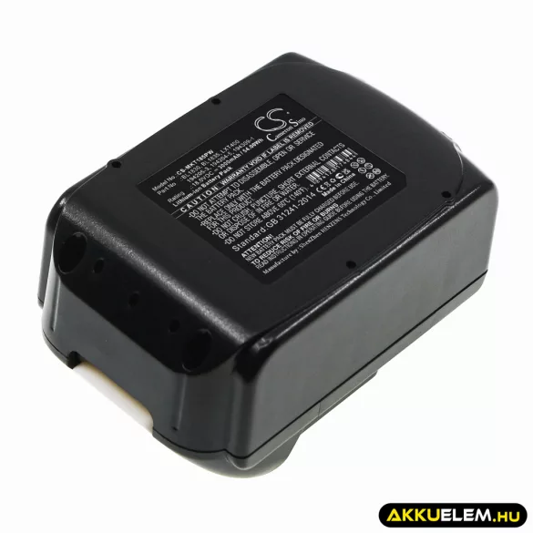 Utángyártott Makita szerszámgép Li-ion akkumulátor 18V 3000mAh 194205-3, BL1830 Akkumulátor LED kijelzővel - CameronSino