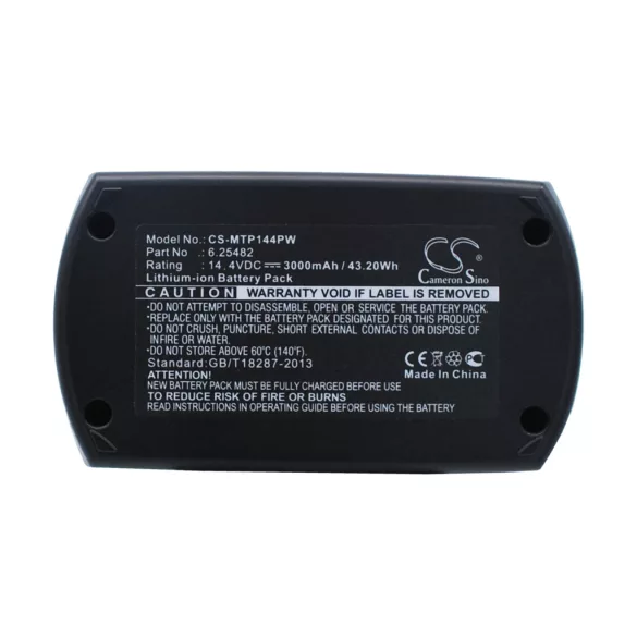 Utángyártott Metabo szerszámgép Li-ion akkumulátor 14.4V 3000mAh 6.25482 - CameronSino