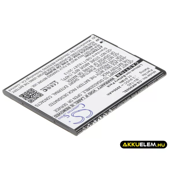 Utángyártott Nokia mobil Li-ion akkumulátor 3.9V 2950mAh BV-T4D - CameronSino