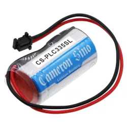   Utángyártott Mitsubishi PLC Li-MnO2 elem 3V 1800mAh Q6BAT, CR17335SE-MC - CameronSino