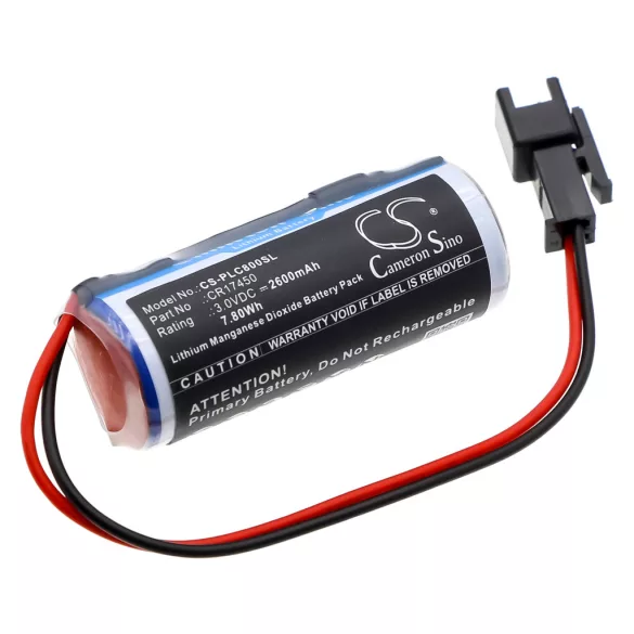 Utángyártott Sanyo PLC Li-MnO2 elem 3V 2600mAh CR17450, CR17450E-R - CameronSino