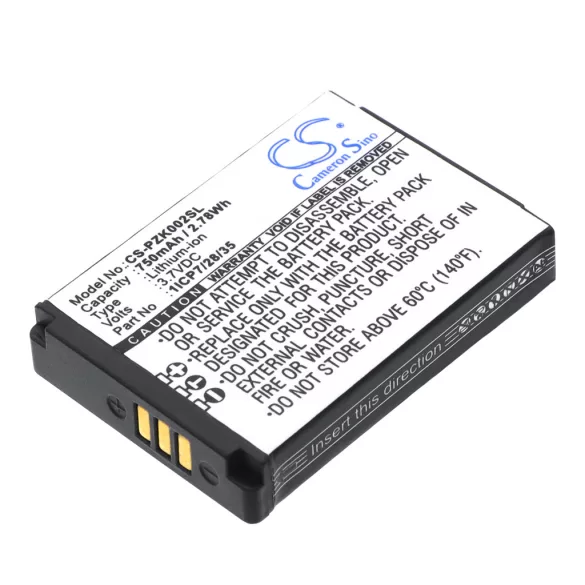Utángyártott Parrot Vezeték nélküli fejhallgató Li-ion akkumulátor 3.7V 750mAh 1ICP7/28/35 - CameronSino
