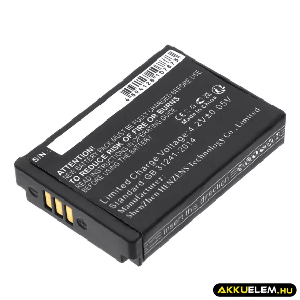 Utángyártott Parrot Vezeték nélküli fejhallgató Li-ion akkumulátor 3.7V 750mAh 1ICP7/28/35 - CameronSino