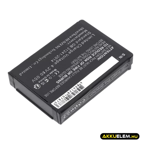 Utángyártott Parrot Vezeték nélküli fejhallgató Li-ion akkumulátor 3.7V 750mAh 1ICP7/28/35 - CameronSino