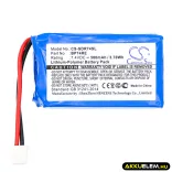 Utángyártott Dogtra Kutyanyakörv Li-Polymer akkumulátor 7.4V 500mAh  BP74R3P, AE562438P6H - CameronSino