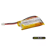 Utángyártott Dogtra Kutyanyakörv Li-Polymer akkumulátor 3.7V 300mAh BP-37Y, BP37Y - CameronSino