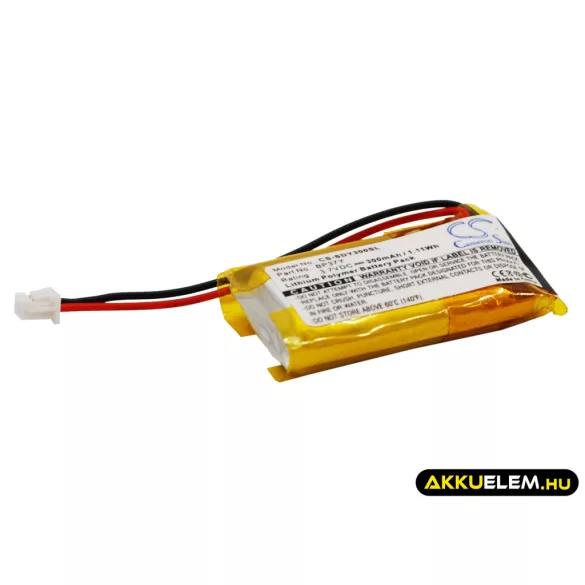 Utángyártott Dogtra Kutyanyakörv Li-Polymer akkumulátor 3.7V 300mAh BP-37Y, BP37Y - CameronSino