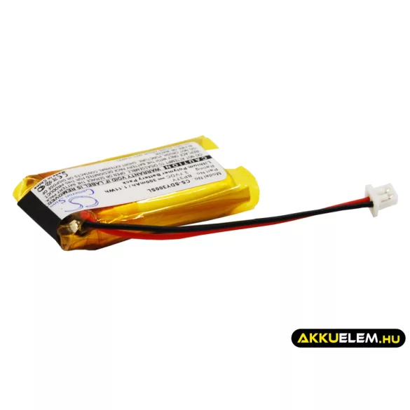 Utángyártott Dogtra Kutyanyakörv Li-Polymer akkumulátor 3.7V 300mAh BP-37Y, BP37Y - CameronSino