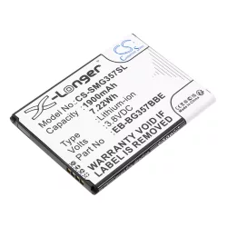  Utángyártott Samsung mobil Li-ion akkumulátor 3.8V 1900mAh EB-BG357BBE, BG357BBZ - CameronSino