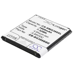   Utángyártott Samsung mobil Li-ion akkumulátor 3.85V 1900mAh EB-BG388BBE, EB-BG388BBECWW - CameronSino