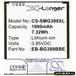 Utángyártott Samsung mobil Li-ion akkumulátor 3.85V 1900mAh EB-BG388BBE, EB-BG388BBECWW - CameronSino