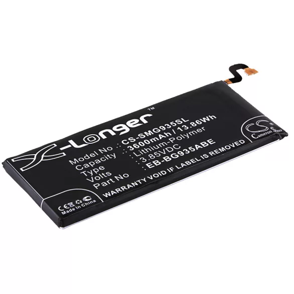 Utángyártott Samsung mobil Li-Polymer akkumulátor 3.85V 3600mAh EB-BG935ABE, EB-BG935ABA - CameronSino