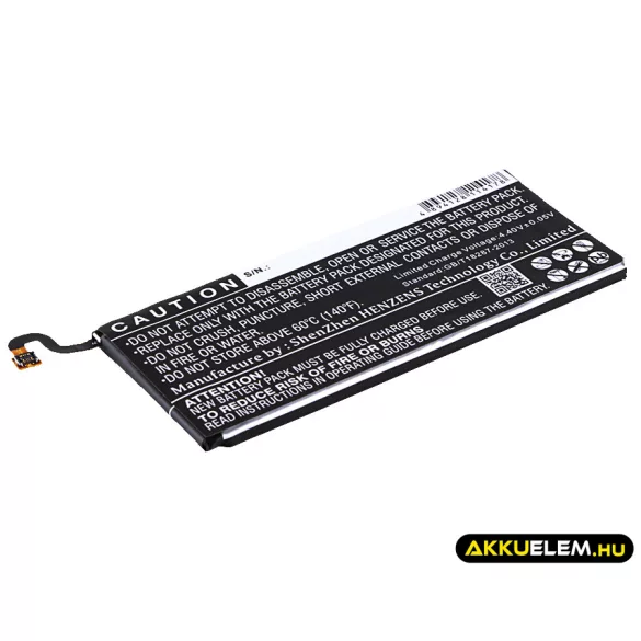 Utángyártott Samsung mobil Li-Polymer akkumulátor 3.85V 3600mAh EB-BG935ABE, EB-BG935ABA - CameronSino