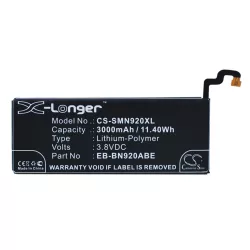   Utángyártott Samsung mobil Li-Polymer akkumulátor 3.8V 3000mAh EB-BN920ABE - CameronSino