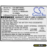 Utángyártott Samsung Tablet Li-Polymer akkumulátor 3.8V 4050mAh EB-BT365BBU, EB-BT365BBC - CameronSino