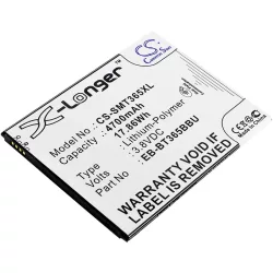   Utángyártott Samsung Tablet Li-Polymer akkumulátor 3.8V 4700mAh EB-BT365BBU, EB-BT365BBC - CameronSino