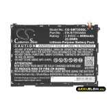 Utángyártott Samsung Tablet Li-Polymer akkumulátor 3.8V 6000mAh EB-BT550ABA, EB-BT550ABE - CameronSino