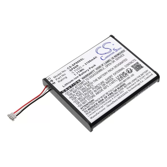 Utángyártott Sony Játékkonzol Li-ion akkumulátor 3.7V 2100mAh SP86R, 4-451-971-01 - CameronSino