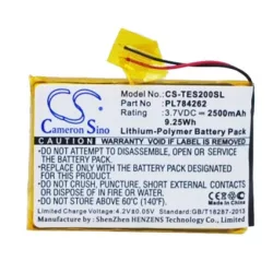   Utángyártott TEASI GPS Li-Polymer akkumulátor 3.7V 2500mAh PL784262 - CameronSino