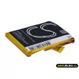 Utángyártott TEASI GPS Li-Polymer akkumulátor 3.7V 2500mAh PL784262 - CameronSino