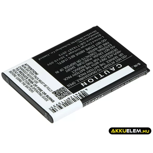 Utángyártott Vodafone mobil Li-ion akkumulátor 3.8V 1800mAh TLi017C2 - CameronSino