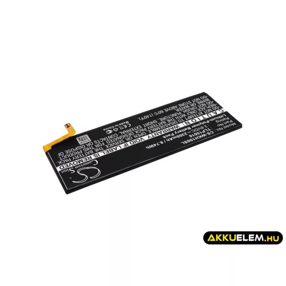 Utángyártott Wiko mobil Li-Polymer akkumulátor 3.8V 2300mAh TLP15016, S104-Q14000-001 - CameronSino