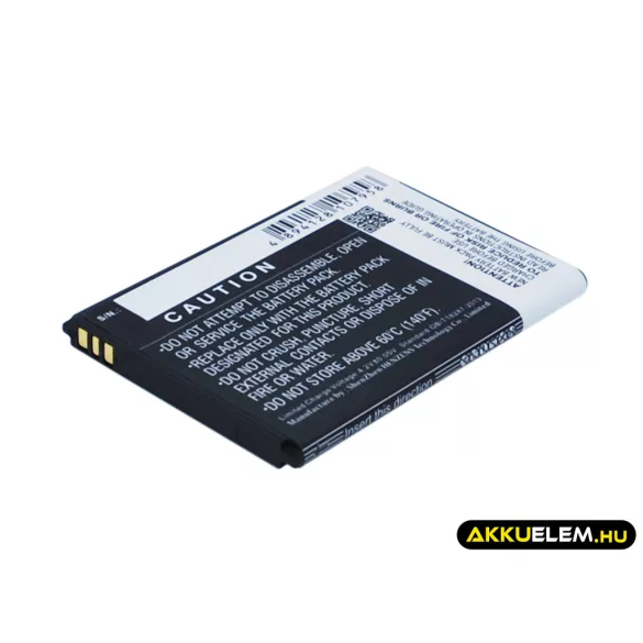 Utángyártott Wiko mobil Li-ion akkumulátor 3.7V 1700mAh S4300AE - CameronSino