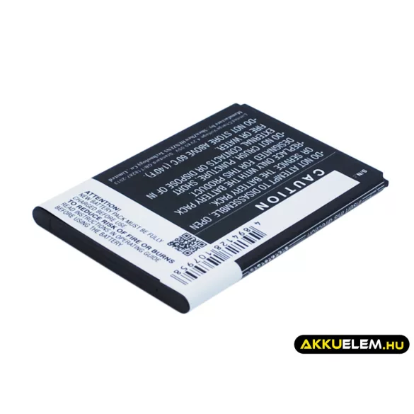 Utángyártott Wiko mobil Li-ion akkumulátor 3.7V 1700mAh S4300AE - CameronSino