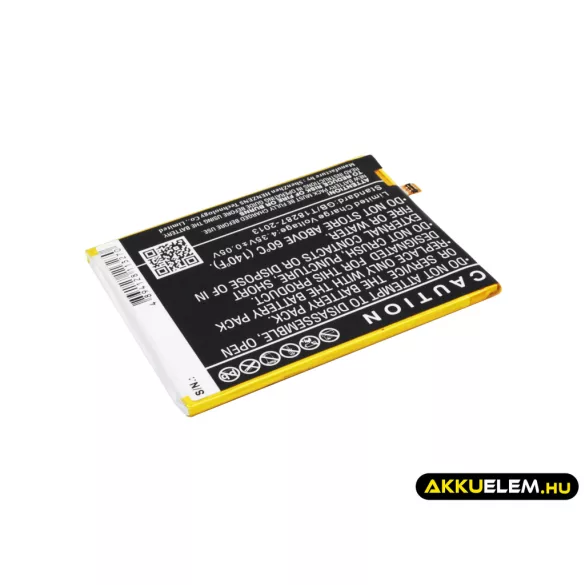 Utángyártott Wiko mobil Li-Polymer akkumulátor 3.8V 2400mAh TLP1505, TLP15H30 - CameronSino