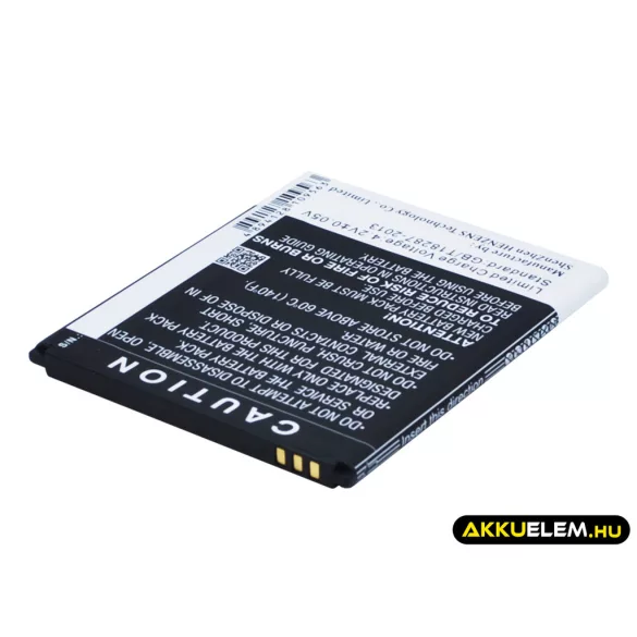 Utángyártott Wiko mobil Li-ion akkumulátor 3.7V 2000mAh 5222, S5222 - CameronSino