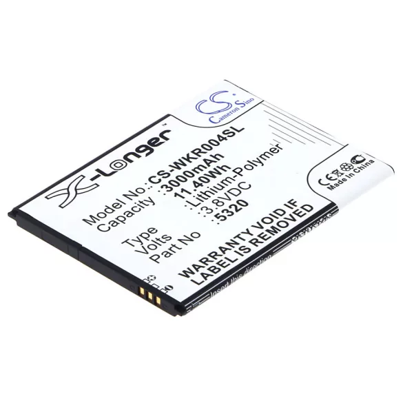 Utángyártott Casper mobil Li-Polymer akkumulátor 3.8V 3000mAh - CameronSino