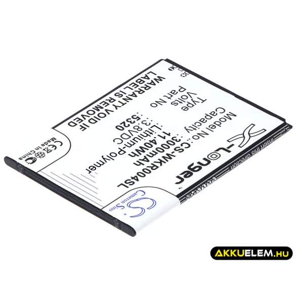 Utángyártott Casper mobil Li-Polymer akkumulátor 3.8V 3000mAh - CameronSino