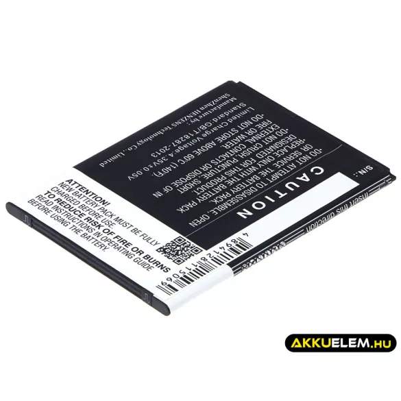 Utángyártott Casper mobil Li-Polymer akkumulátor 3.8V 3000mAh - CameronSino